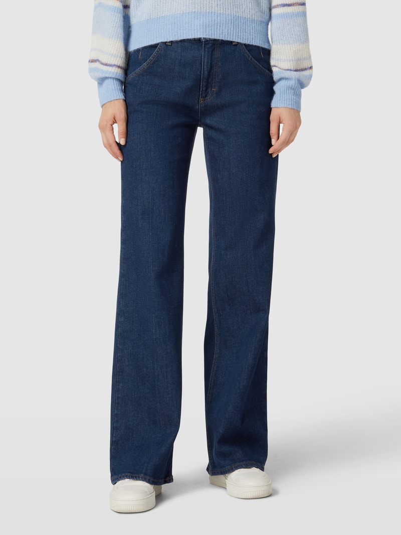 Jeans im 5-Pocket-Design Modell 'MAINE' in marineblau