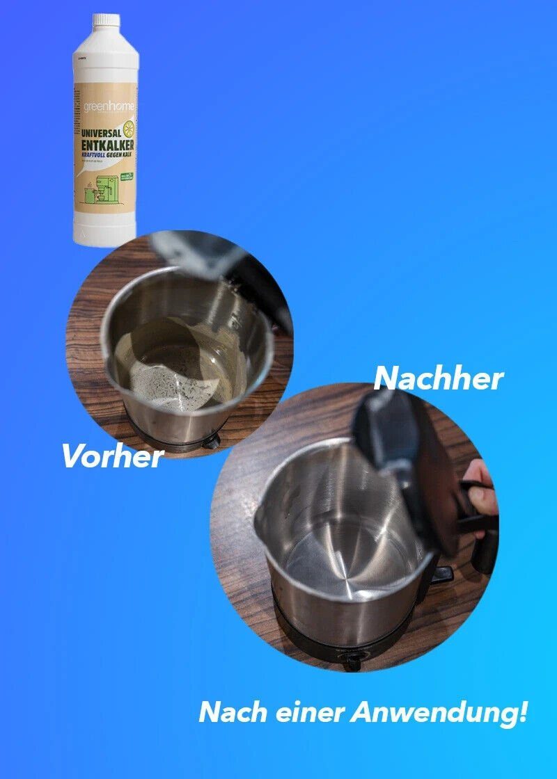 Futura-Shop 1000ml Universal Entkalker Kaffeevollautomat Entkalker (OHNE AGGRESSIVE SÄUREN)