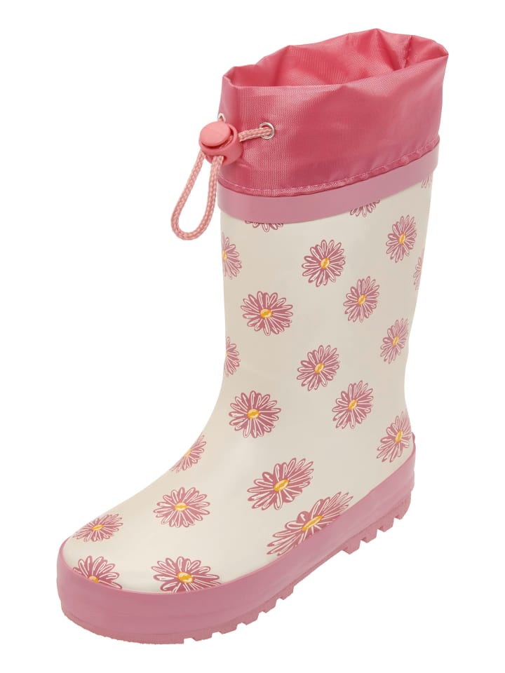 Playshoes Gummistiefel Margariten in Rosa günstig kaufen