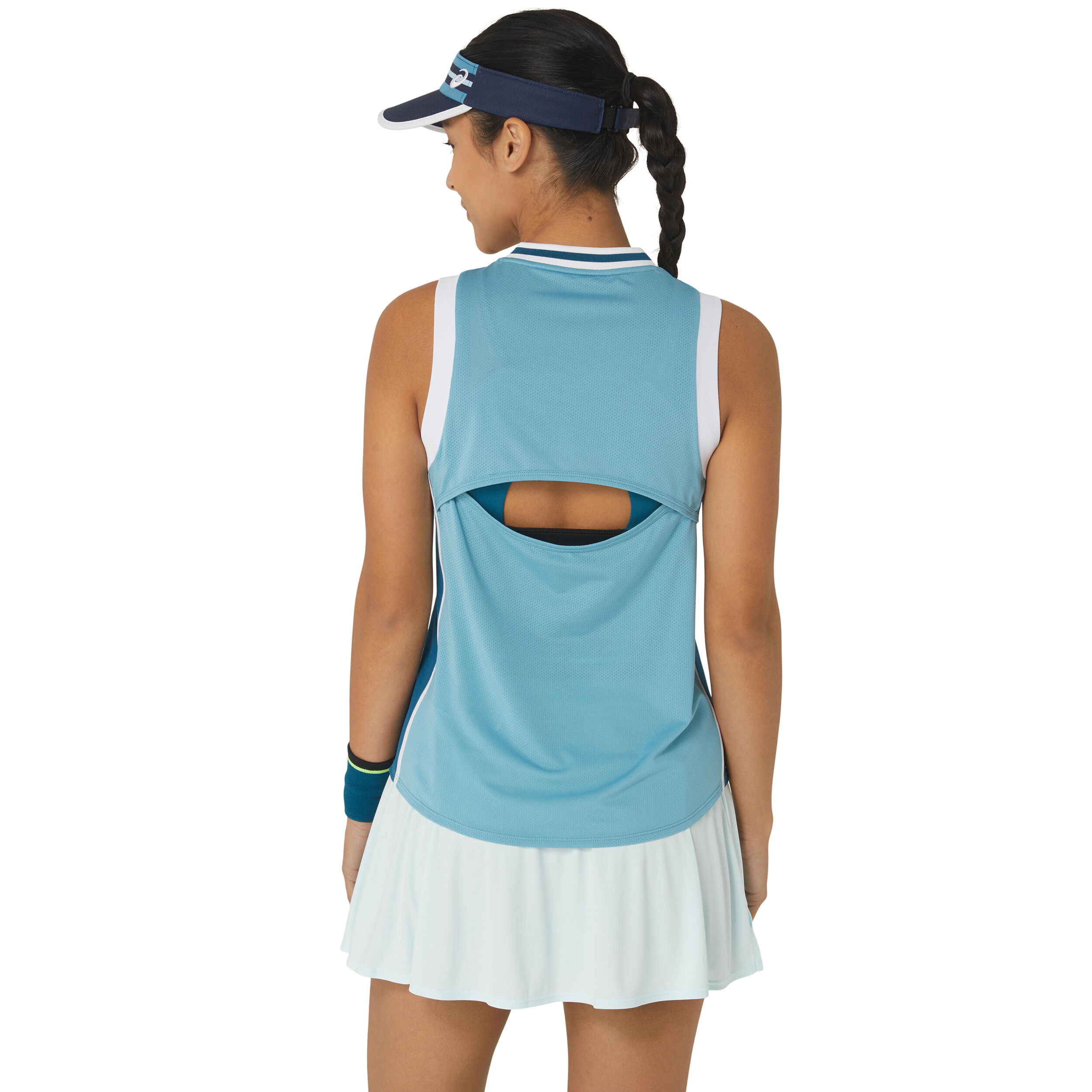 Match Tank-Top Damen - Hellblau, Petrol