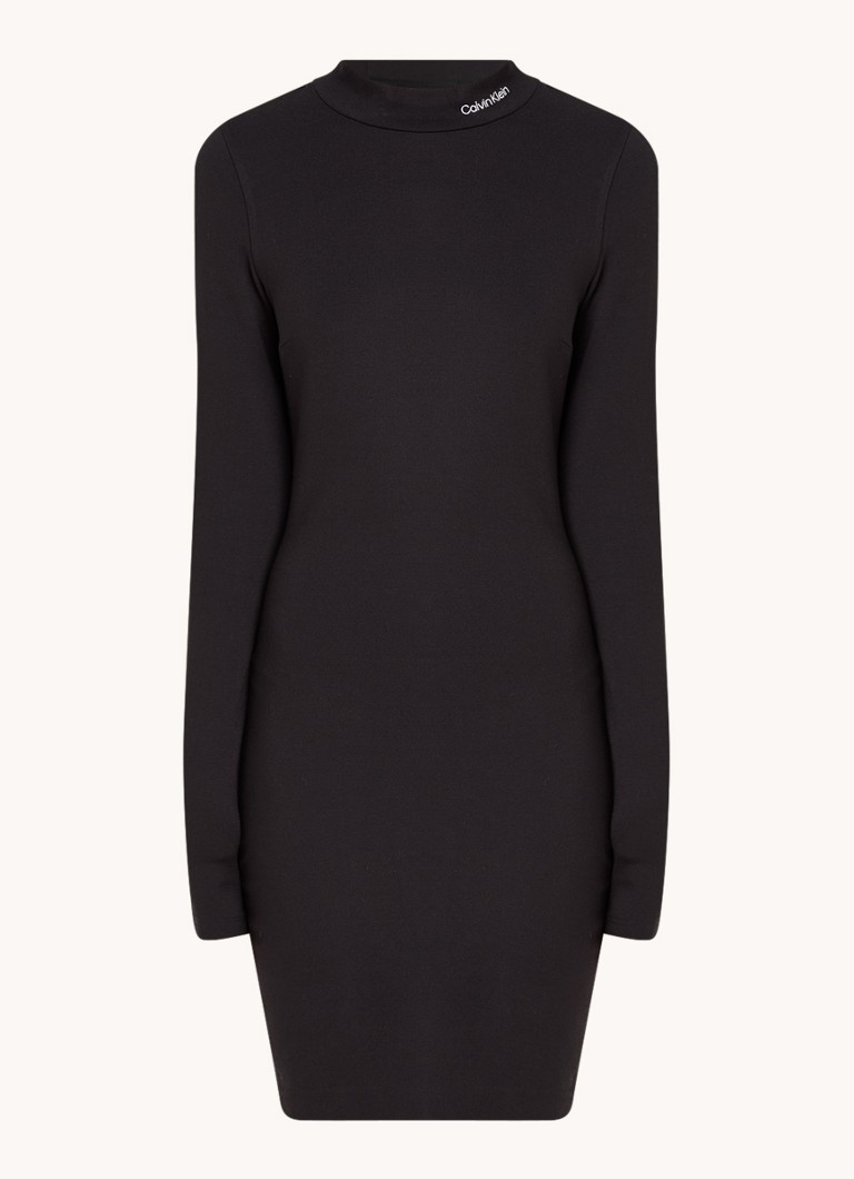 Calvin Klein Mila mini dress with logo and stretch