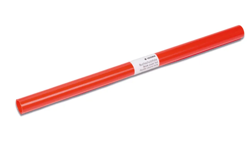 HERMA Buchschutzfolie rot 2m x 40cm 2 m