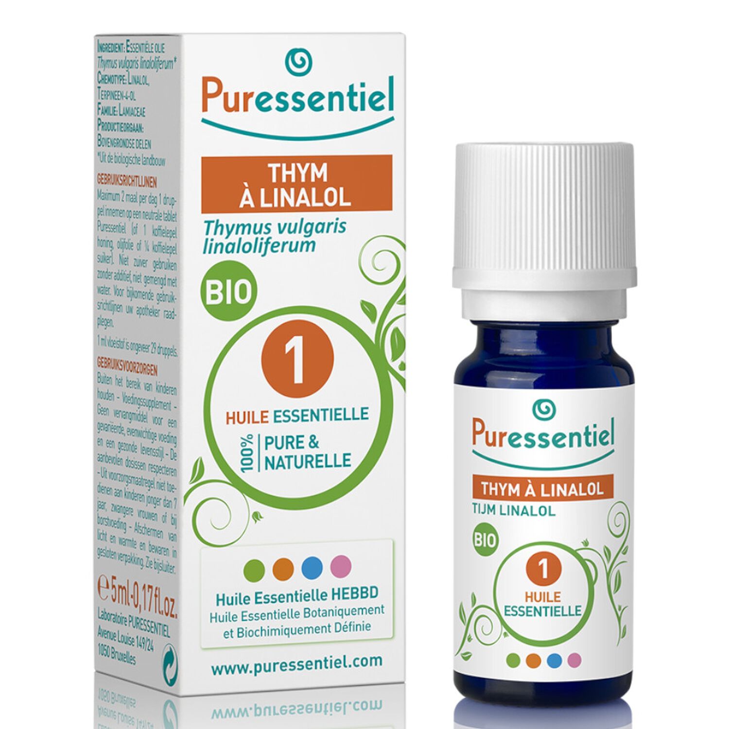 Puressentiel Huile Essentielle Thym Linalol BIO 5 ml