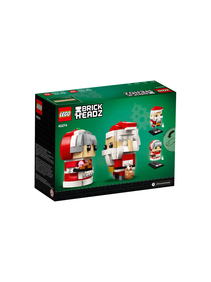 LEGO BrickHeadz 40274 Herr und Frau Weihnachtsmann günstig kaufen onesize