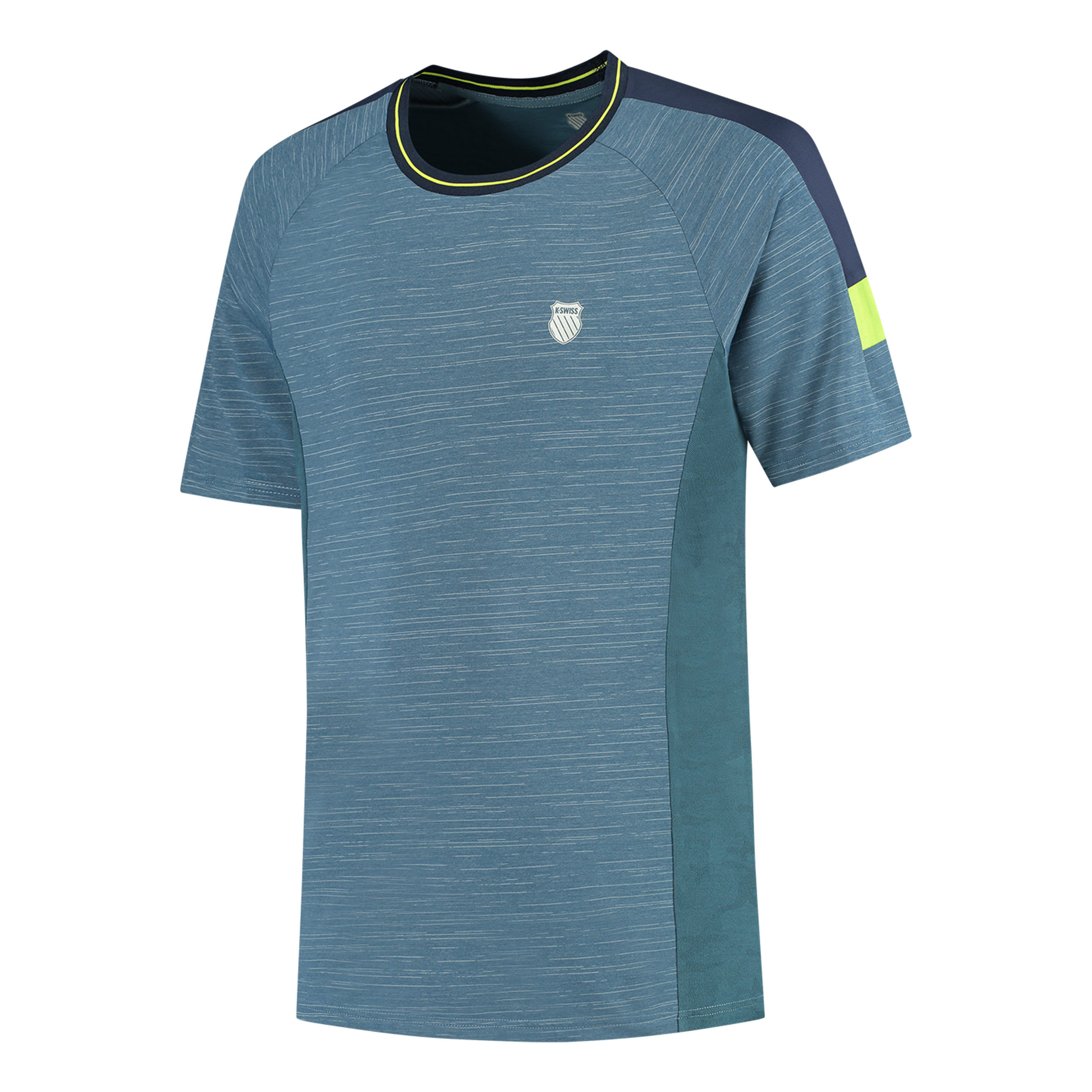 Hypercourt Melange 2 T-Shirt Herren - Petrol