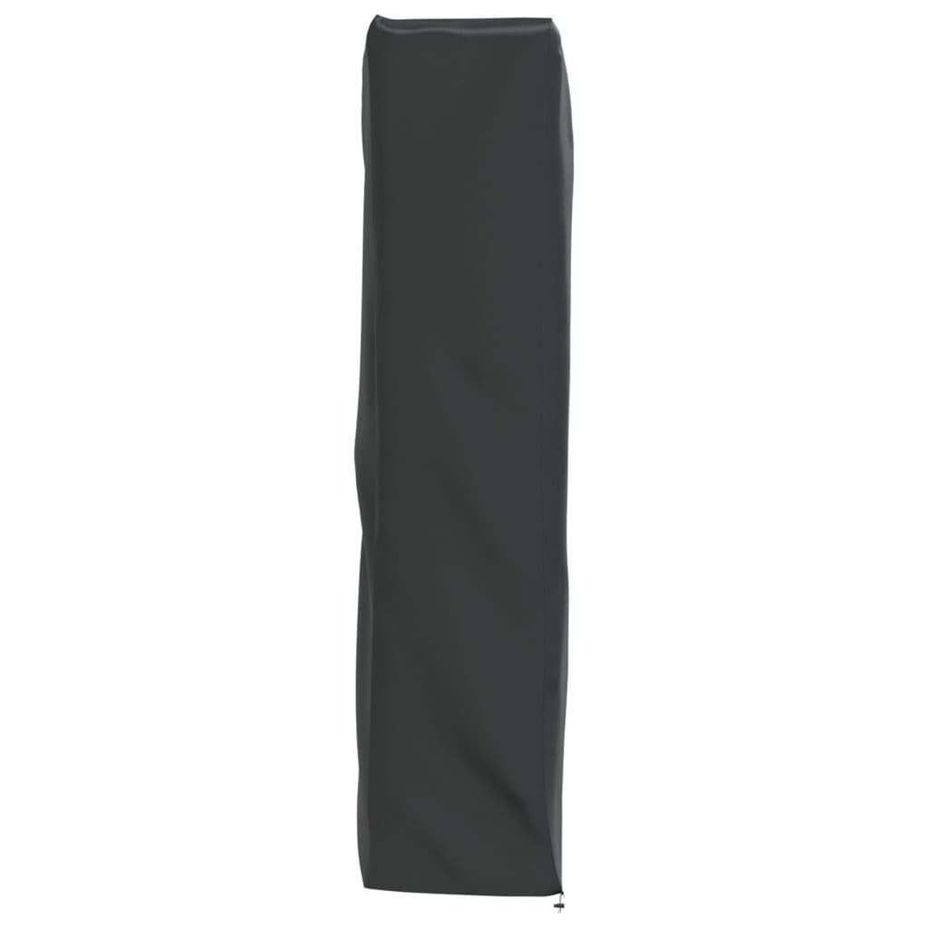 vidaXL Gartenmöbel-Schutzhülle Heizstrahler-Abdeckung Pyramidenform Schwarz 420D Oxford (1-St)