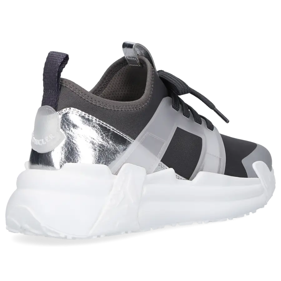 Moncler - Sneaker low LUNAROVE Kalbsleder - grau