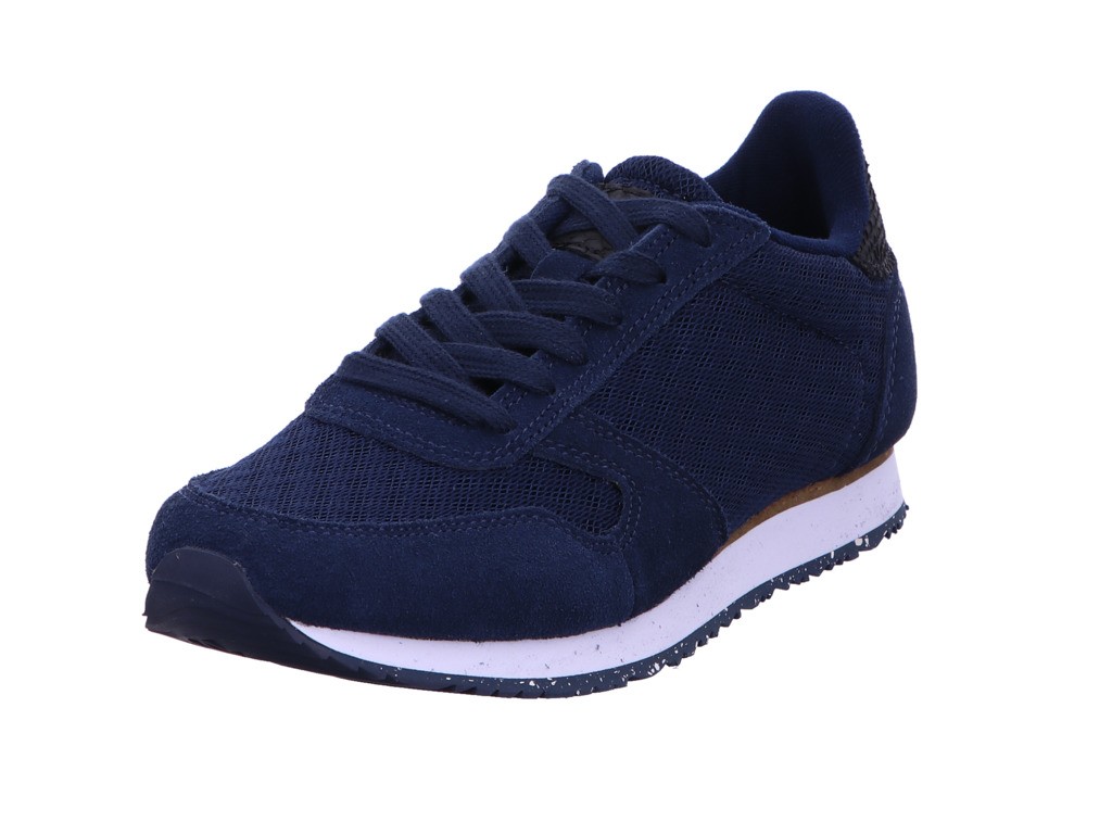 WODEN Freizeit Schnürer blau Ydun Suede Mesh II