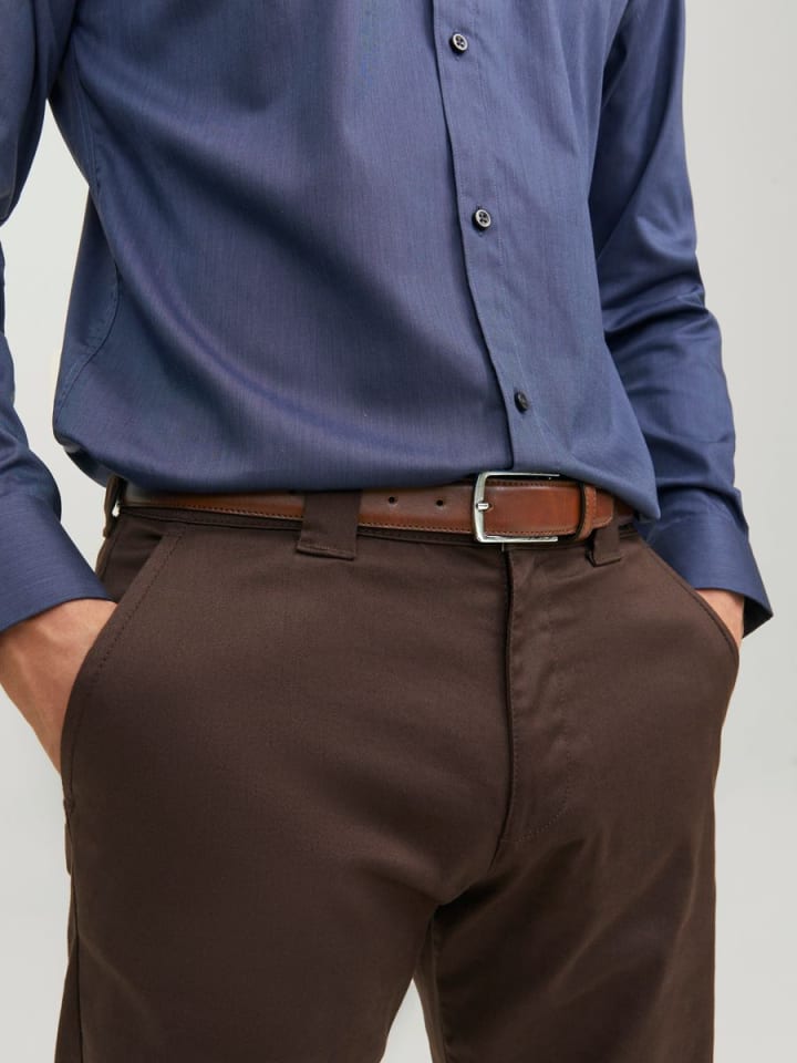 Jack & Jones Gürtel in Cognac günstig kaufen