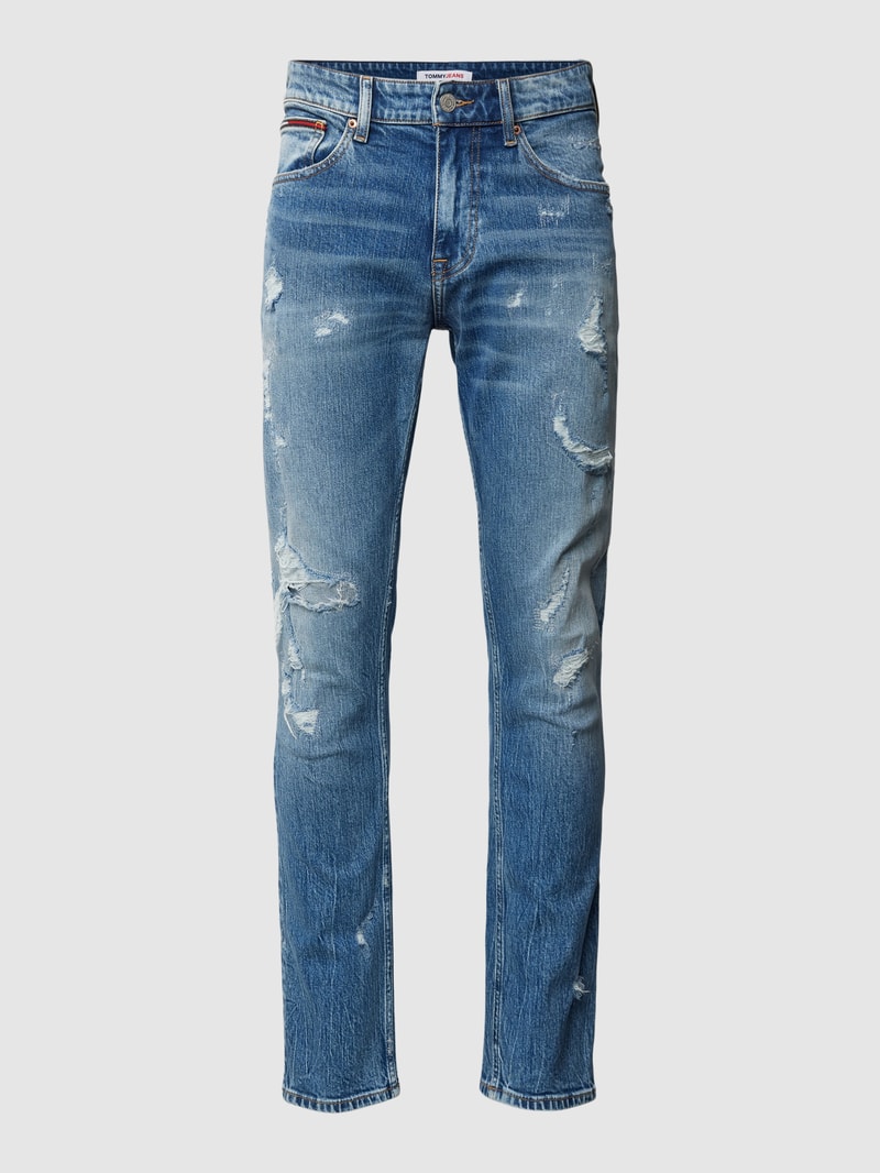 Slim Fit Jeans im 5-Pocket-Design Modell 'AUSTIN' in jeans