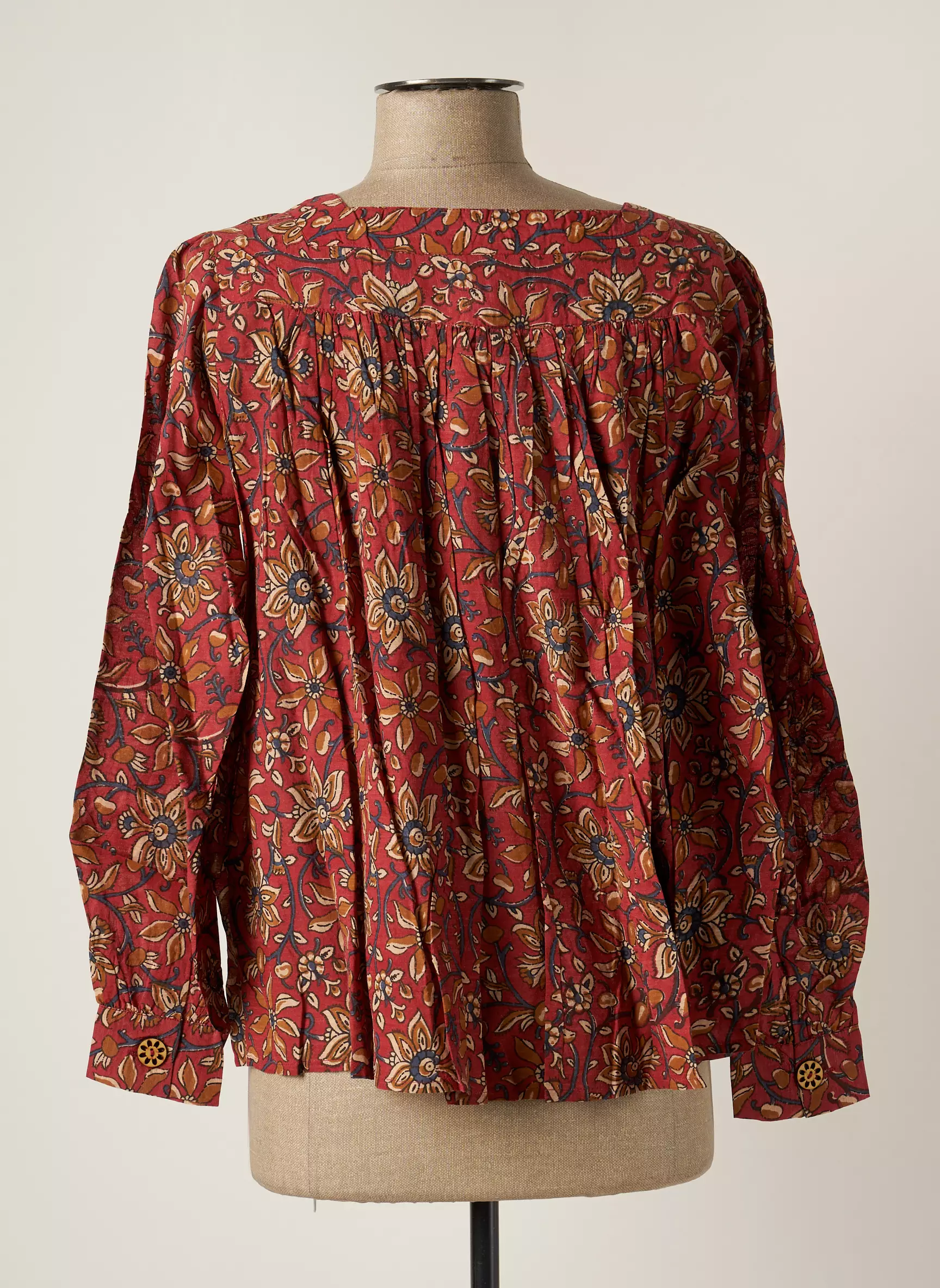 Chicosoleil Blouses Femme couleur rouge