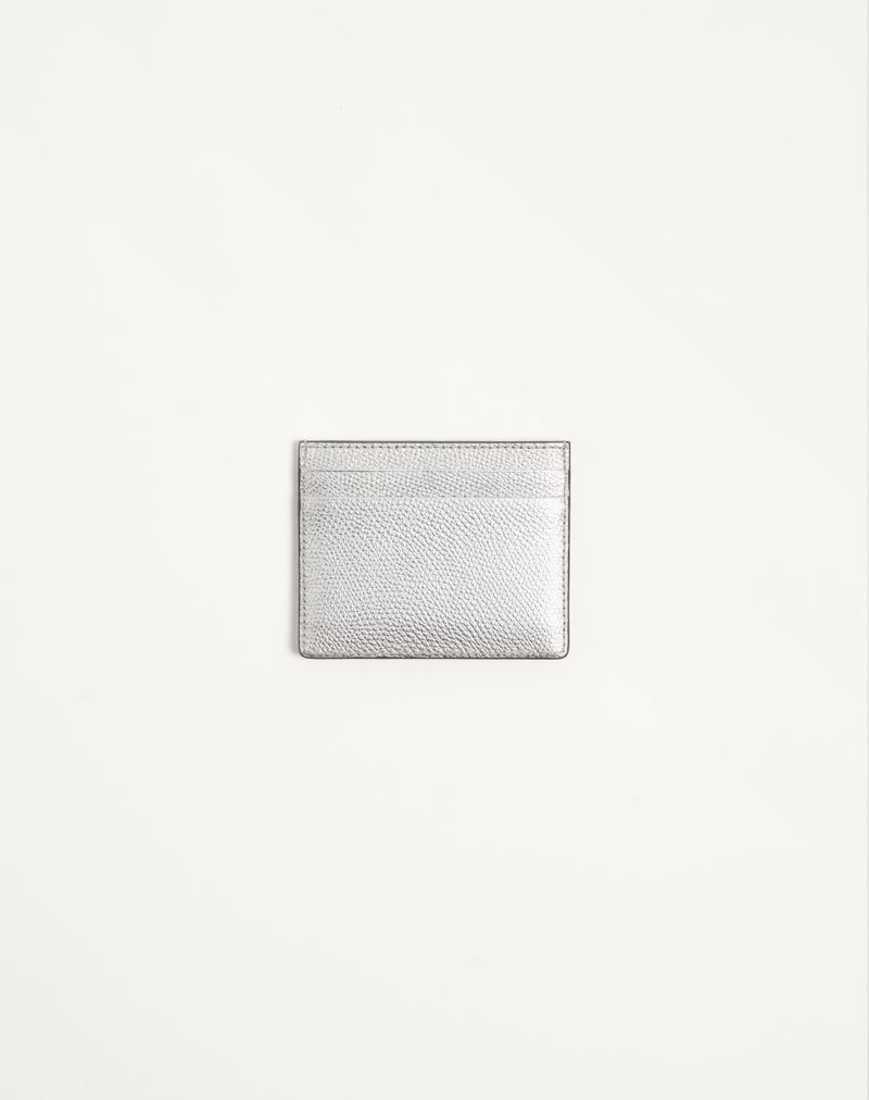 VLogo Signature Card Holder in gelamineerd Granato kalfsleer
