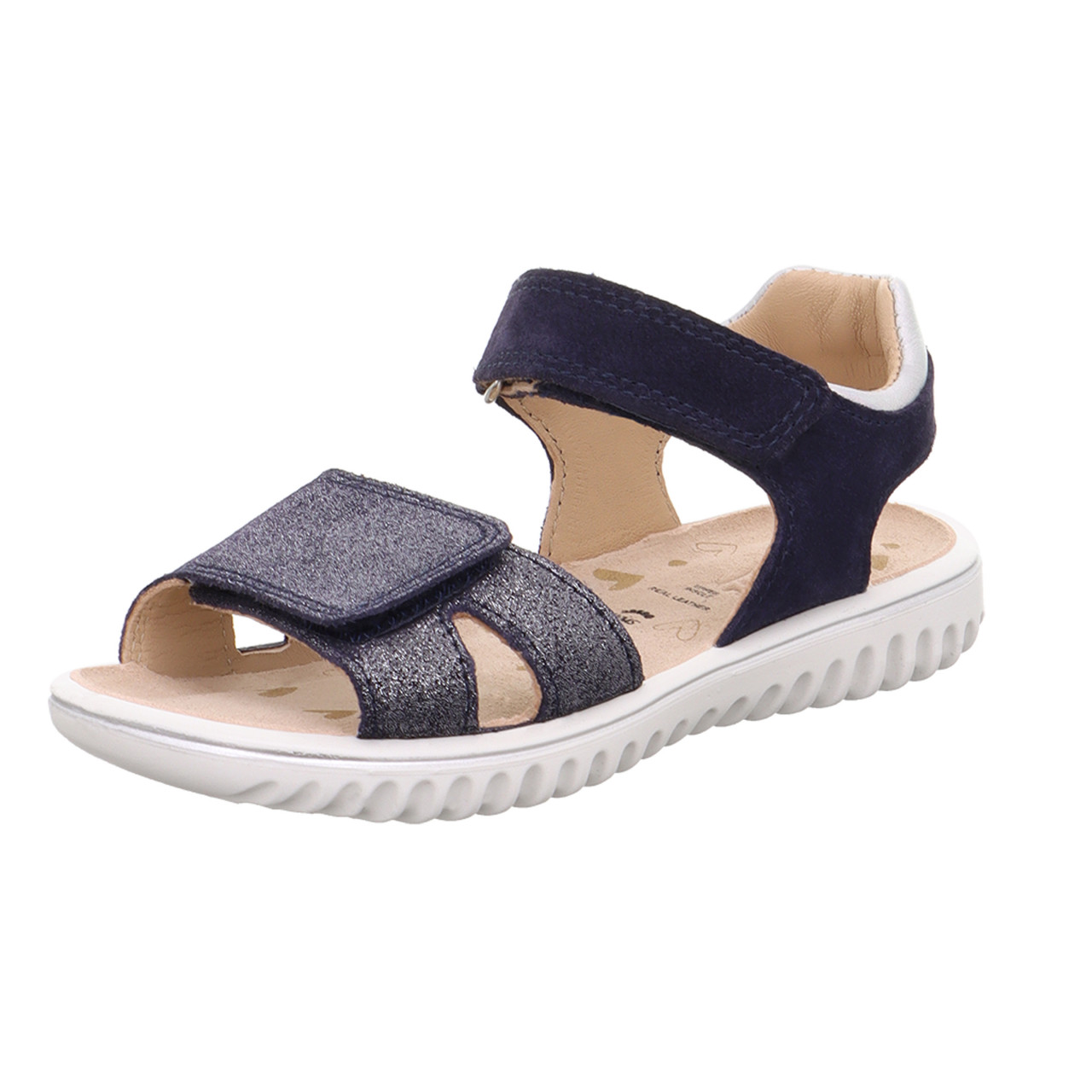 SPARKLE - BlauSandale mit Klettverschluss