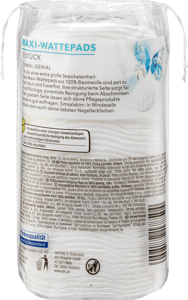 Wattepads Maxi, 50 St