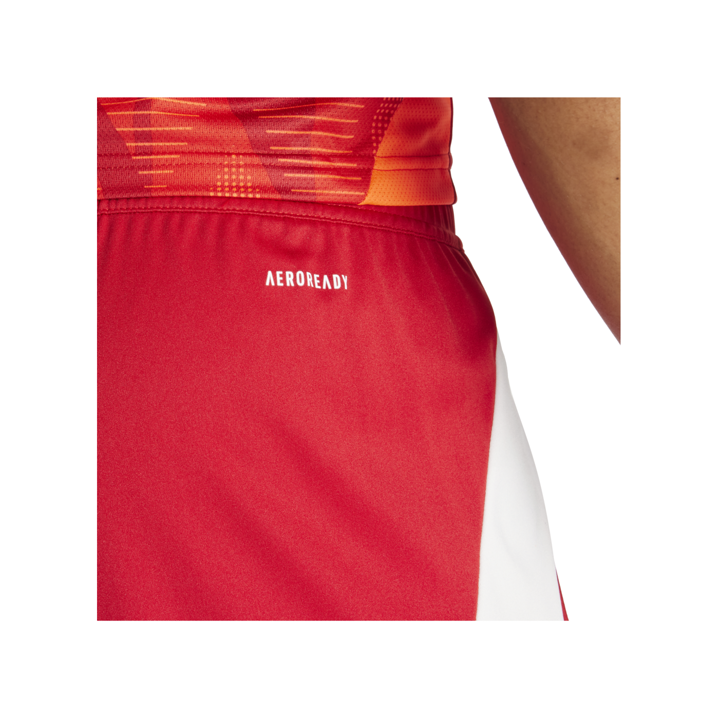 adidas Tiro 24 Short Rot Weiss