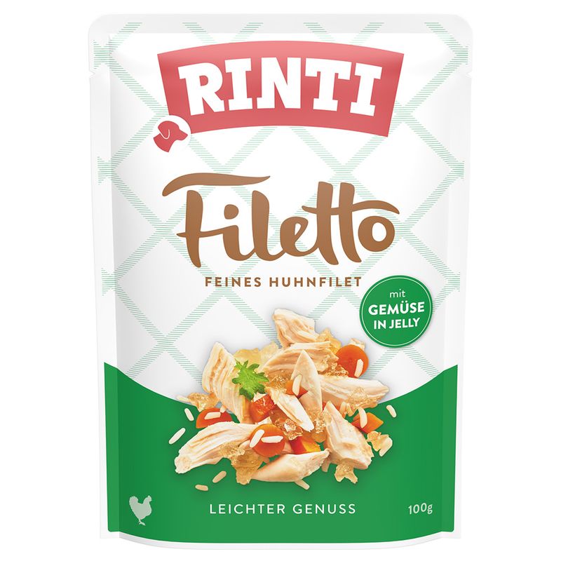 Sparpaket RINTI Filetto Pouch in Jelly 48 x 100 g