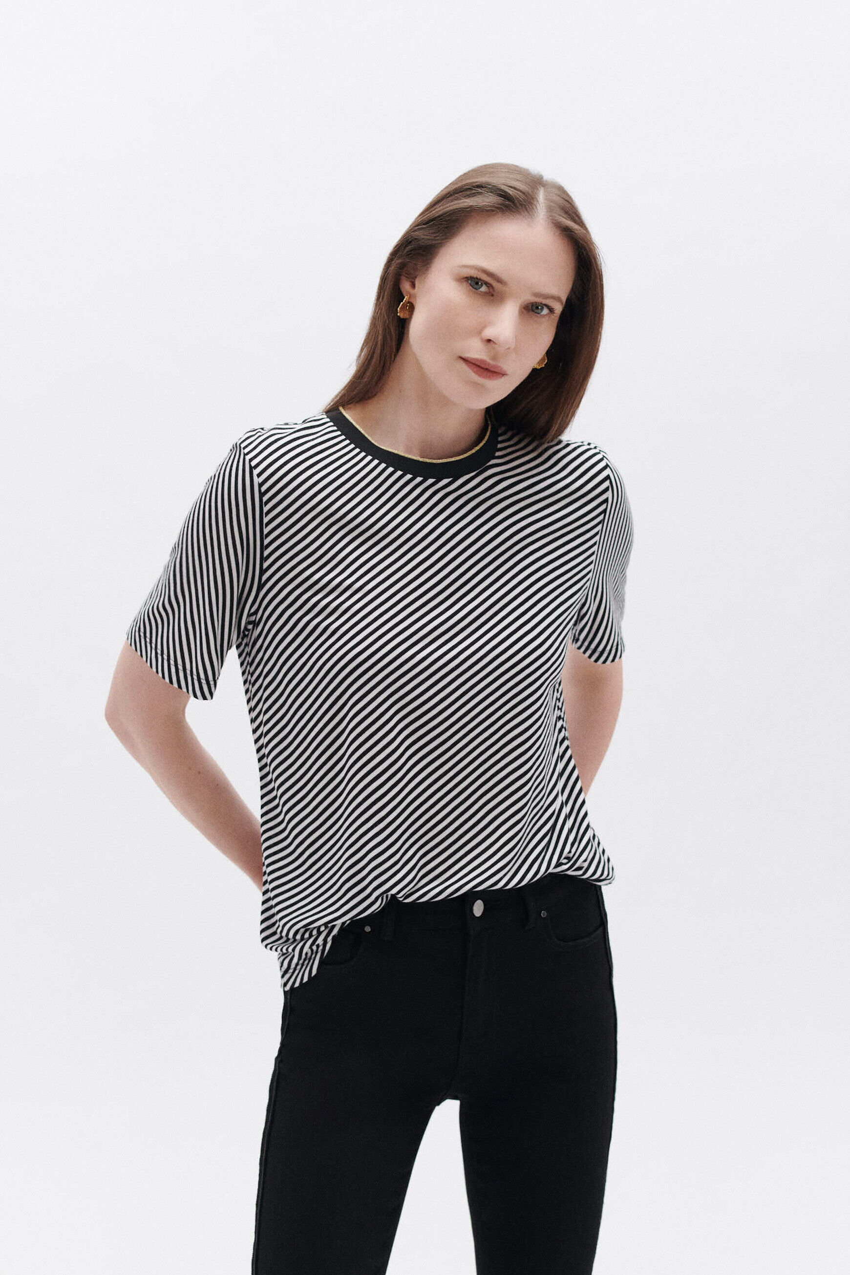 T-shirt tcristal blanc femme
