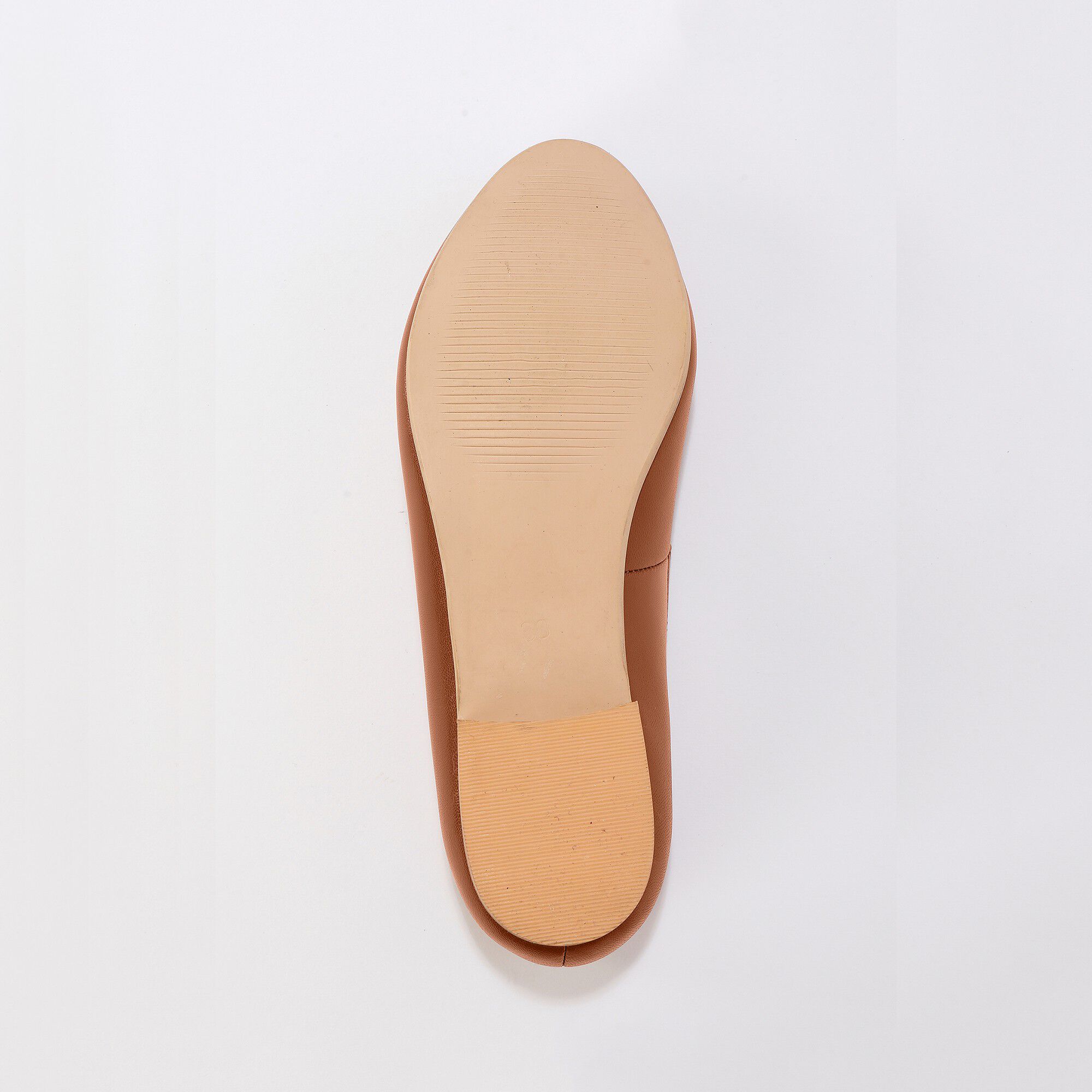 Ballerines plates confort en cuir
