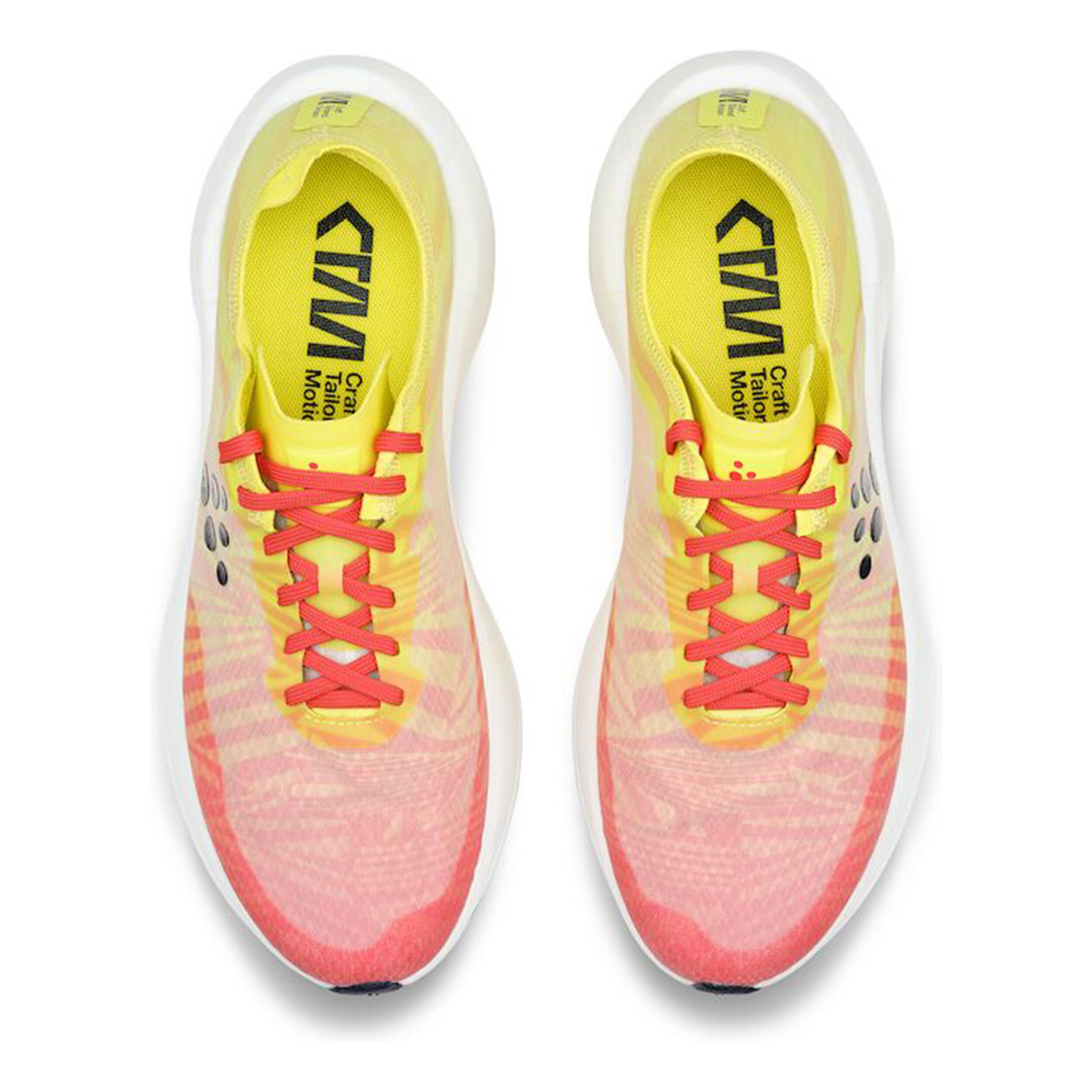 Nordlite Speed Neutralschuh Damen - Gelb, Koralle