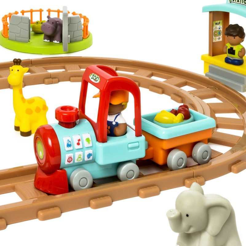 Circuit de train safari Oxybul