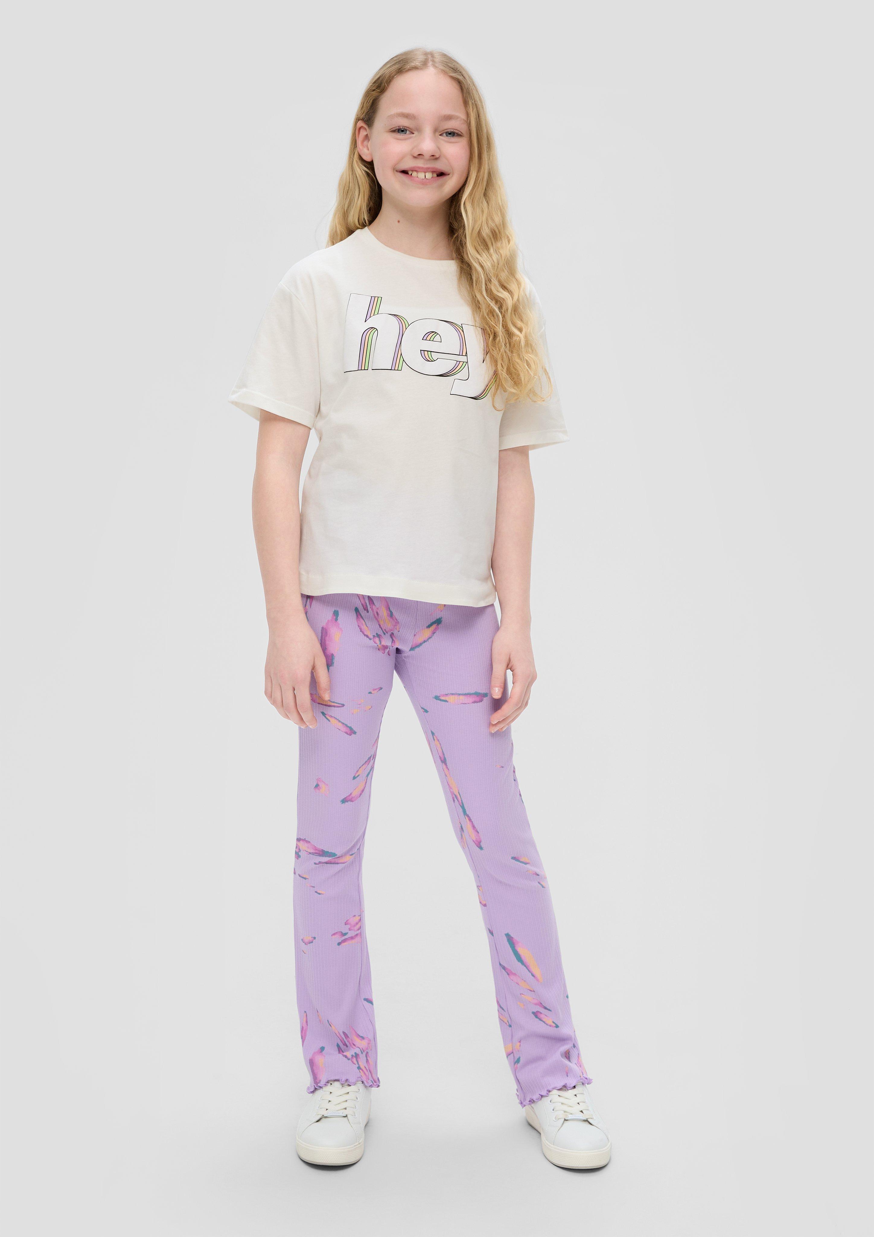 T-Shirt mit Frontprint  2142430-0210