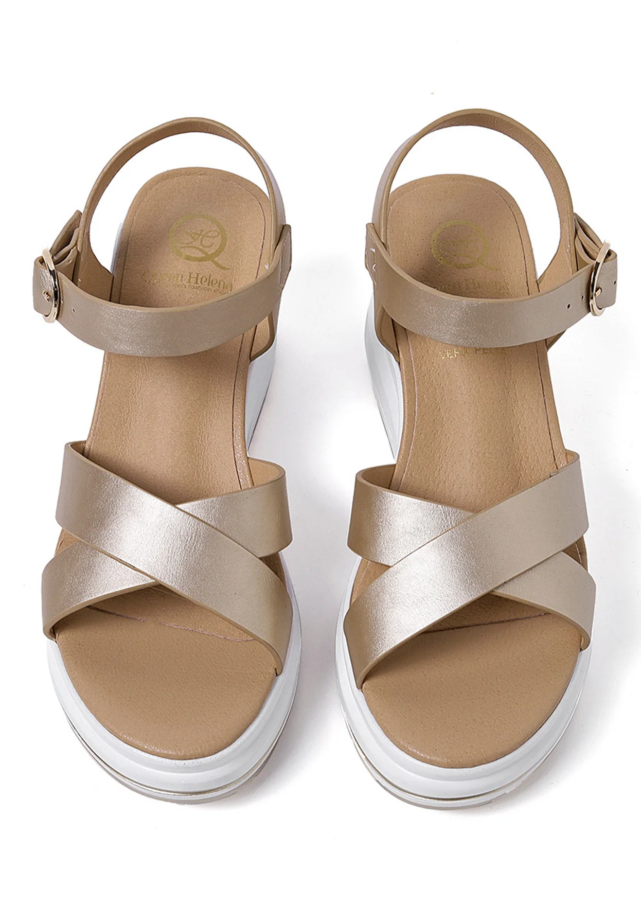 Sandalias de plataforma Queen Helena