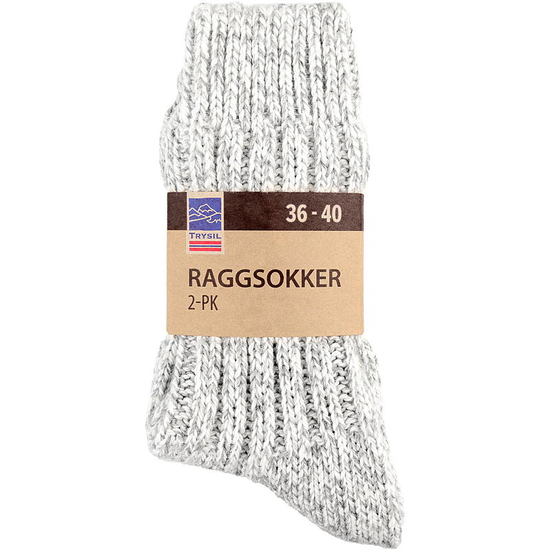 Trysil Raggsokk 2-pk str 36/40