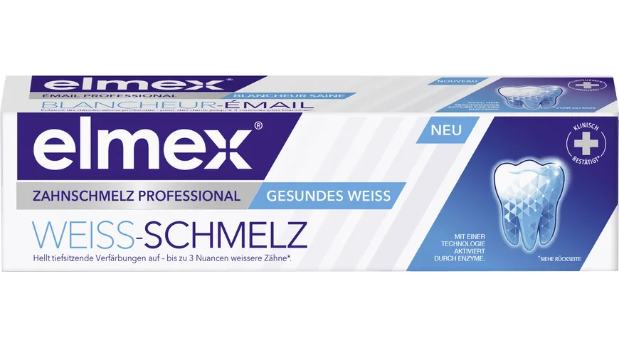 Elmex Zahnschmelz Professional Zahnpasta Gesundes Weiß 75 ml