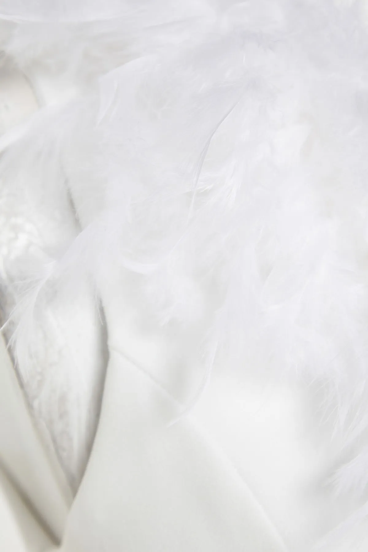 Trendyol Collection  Braut-Ecru-Kragen, detailliertes Hochzeits-/Nikah-elegantes Abendkleid TPRSS21AE0121