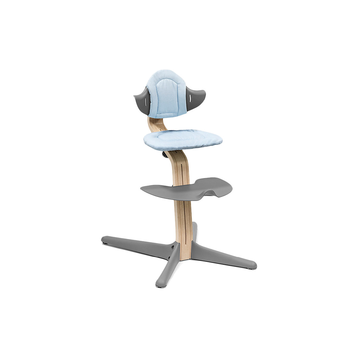 Nomi® Zweiseitiges Sitzkissen, Grey/Blue