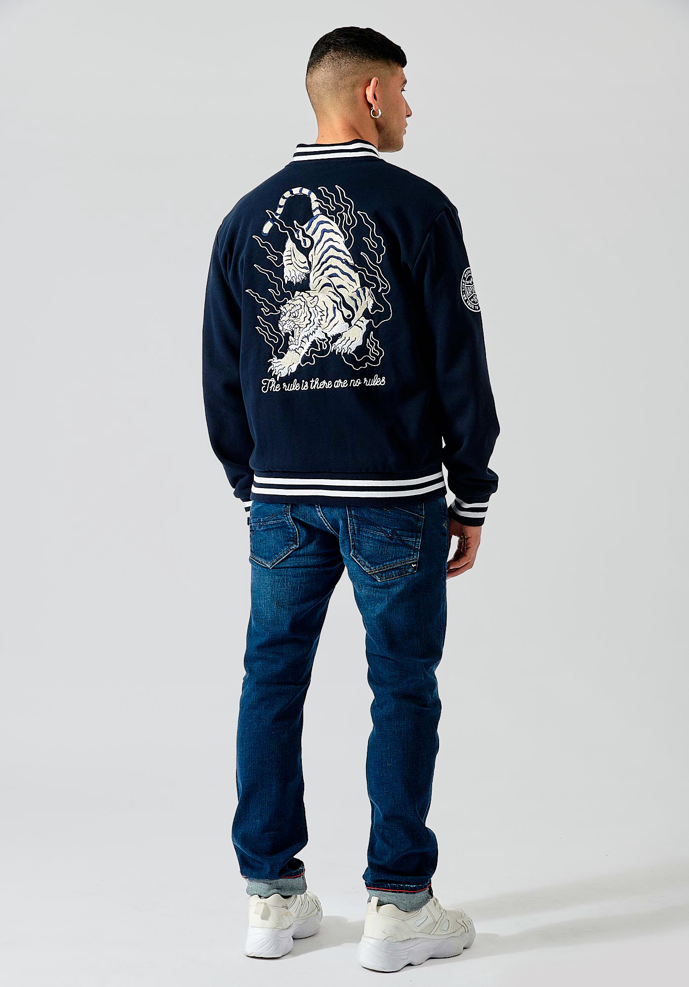 BOCKY  Blouson bleu homme