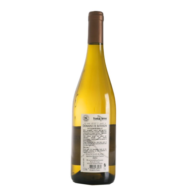 Domaine De Rotisson Cuvée Nature Des Pierres Dorées Blanc