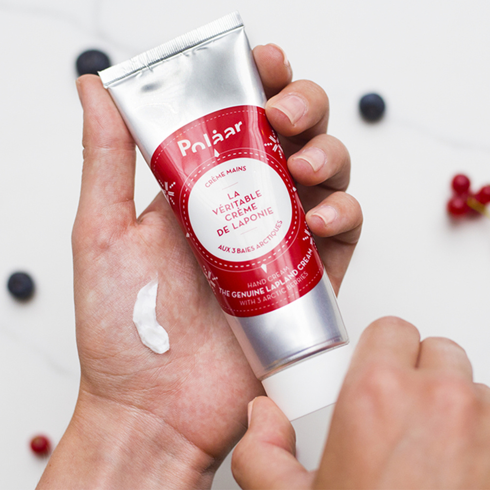 Polaar La Véritable Crème de Laponie Crème Mains aux 3 Baies Arctiques
