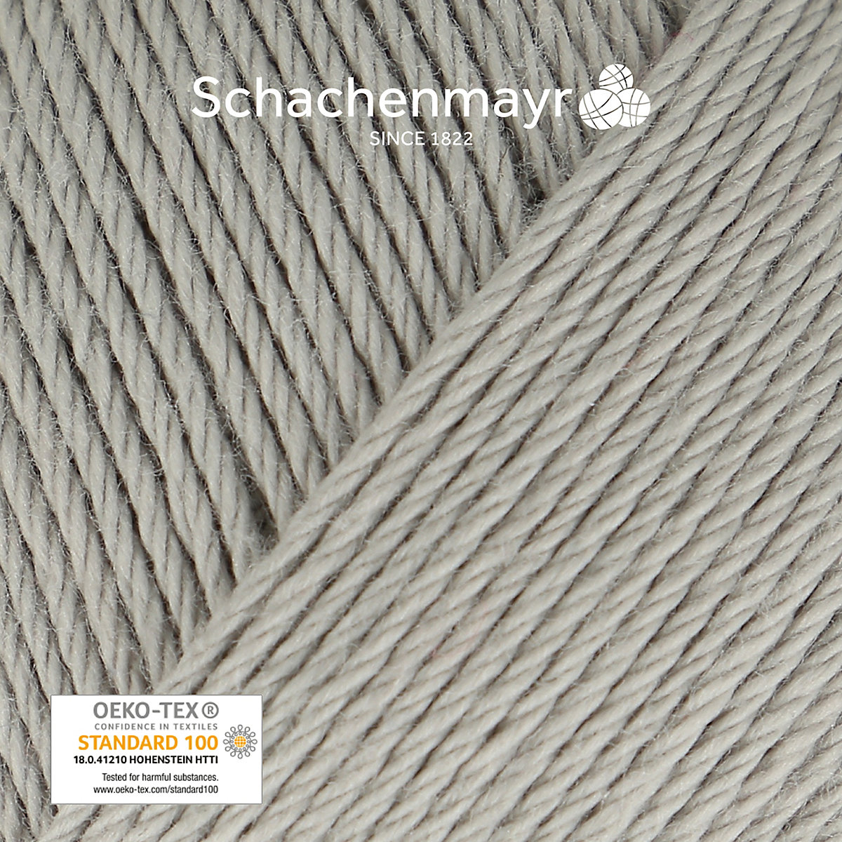 Handstrickgarne Pyramid Cotton, 50g Silber