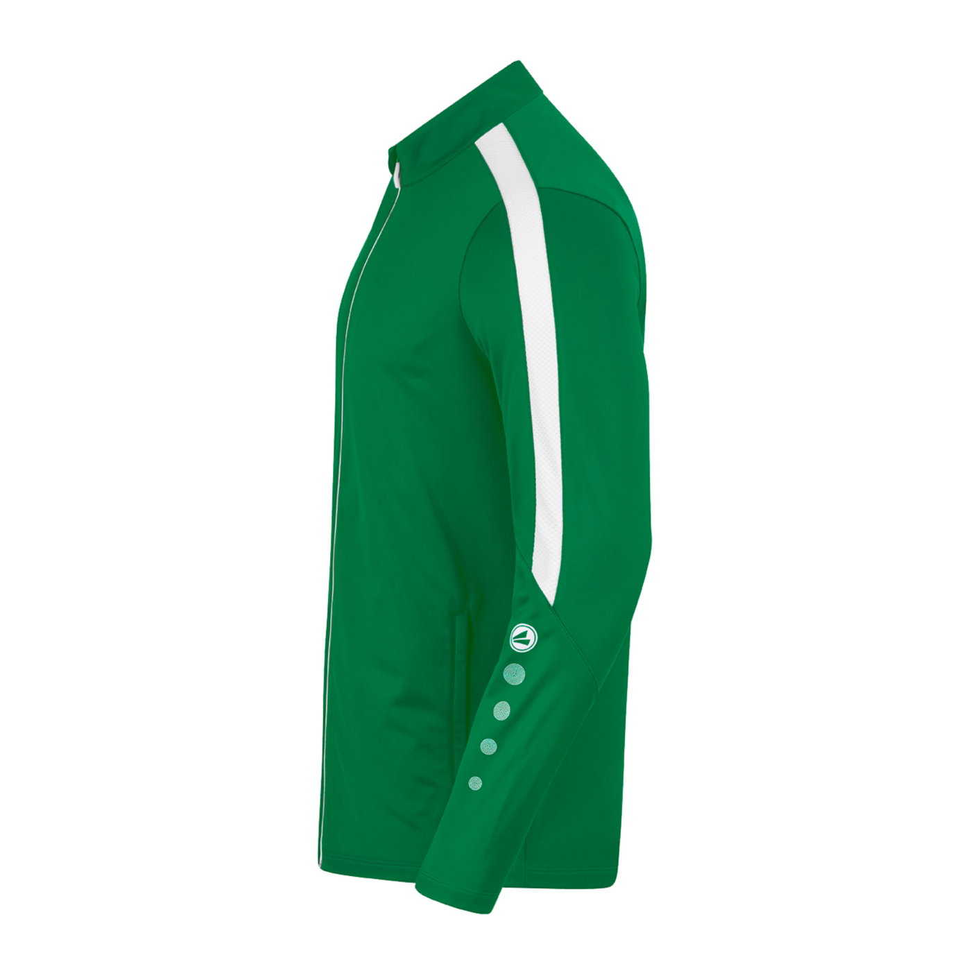 JAKO Power Polyesterjacke Grün Weiss F200