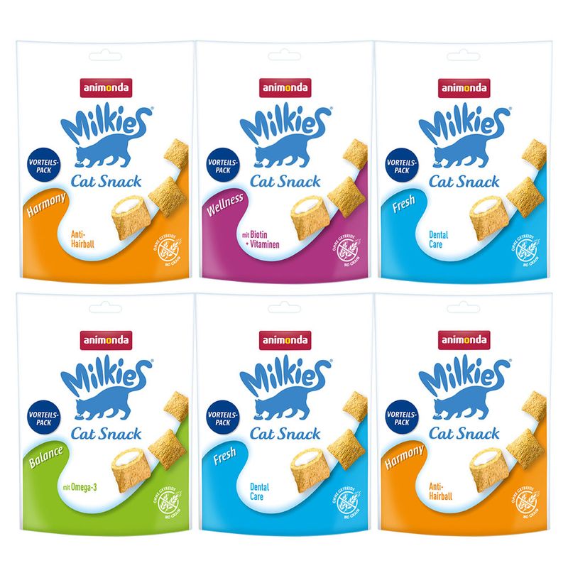 Mix-Paket animonda Milkies Knuspertaschen zu TOP-Preisen | bitiba