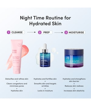 Sand & Sky Tasmanian Spring Water Renewing Night Cream Nachtcreme-60 g