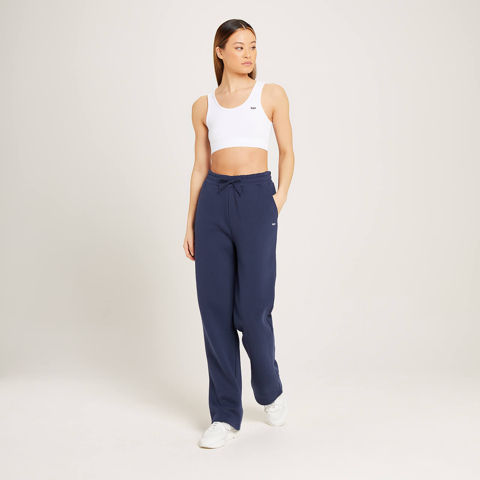 Brassière à larges bretelles MP pour femmes – Blanc