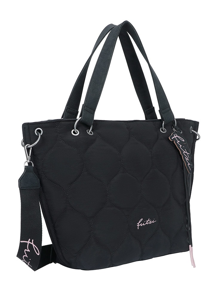 Fritzi aus Preußen Shopper in Schwarz - (B)47 x (H)35 x (T)12,5 cm günstig kaufen onesize