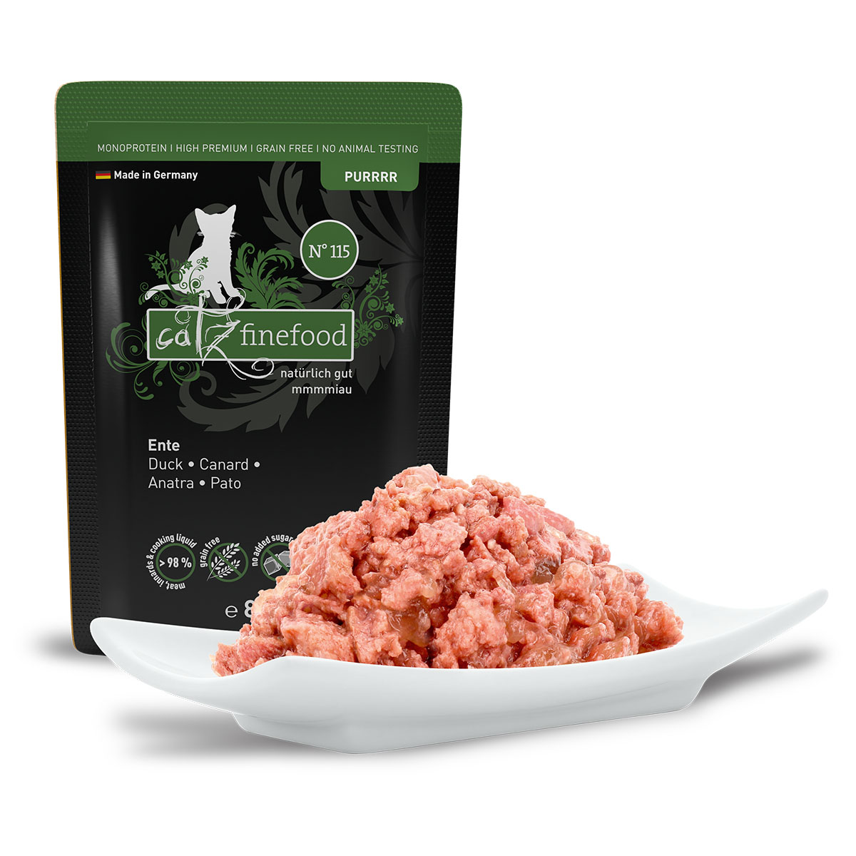 catz finefood Purrrr No. 115 Ente günstig kaufen bei ZooRoyal