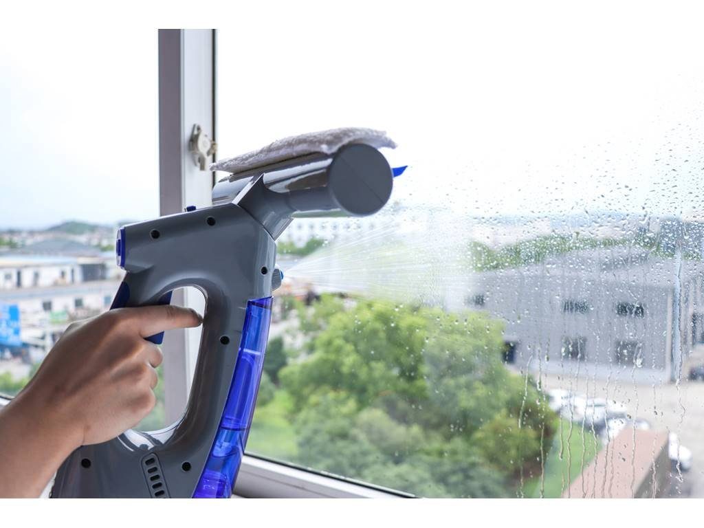 SWISS PRO+ Akku-Fensterreiniger 3-in-1 Fensterstaubsauger Leistungsstark, vielseitig