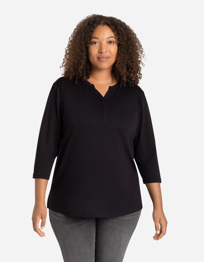 Langarmshirt - Viskose-Anteil