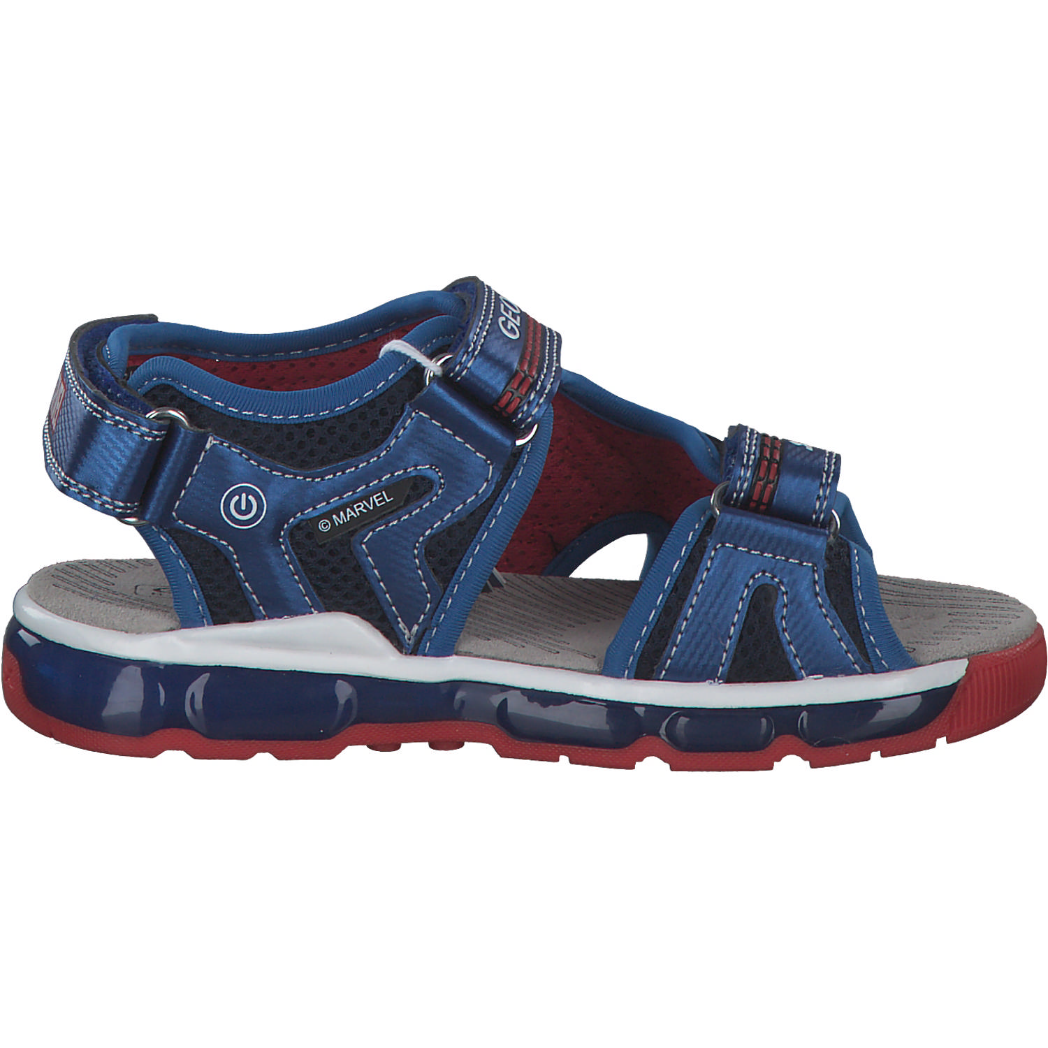 Geox J350QA, Sandalen (Kinder), Kinder, ROYAL/LIME
