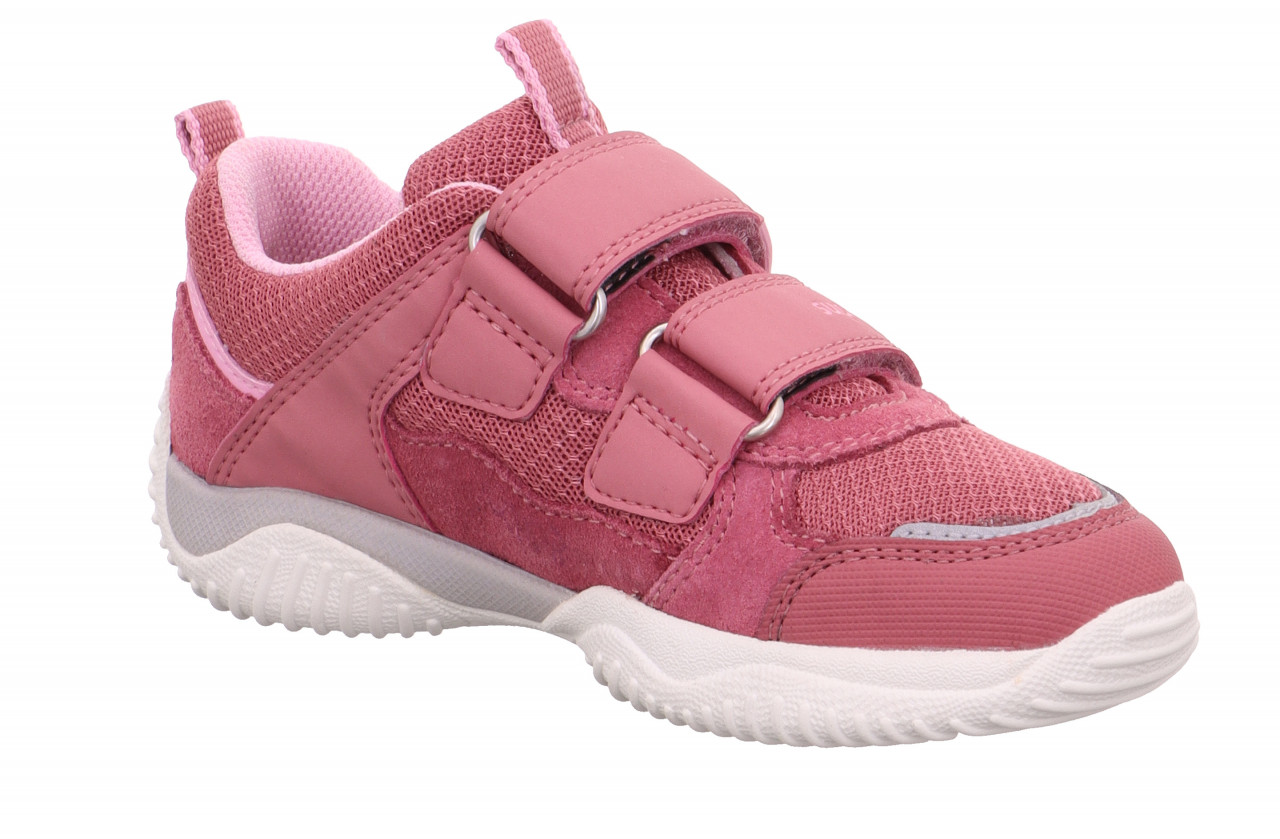 STORM - Pink/RosaSneaker low mit Klettverschluss
