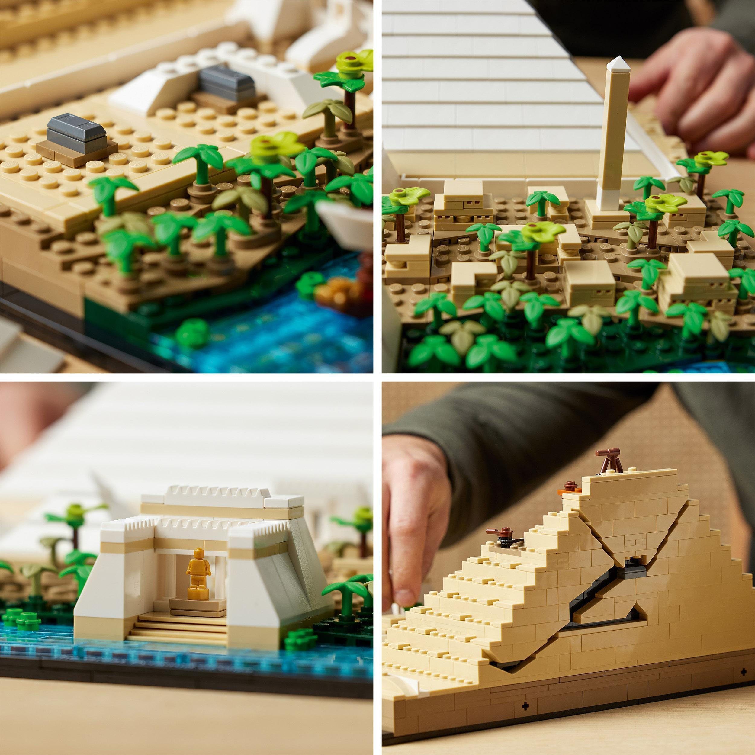 LEGO® Konstruktionsspielsteine Cheops-Pyramide (21058), LEGO® Architecture, (1476 St), Made in Europe