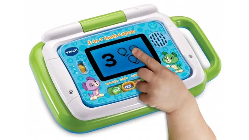 VTech - Ready, Set, School - 2-in-1 Touch-Laptop