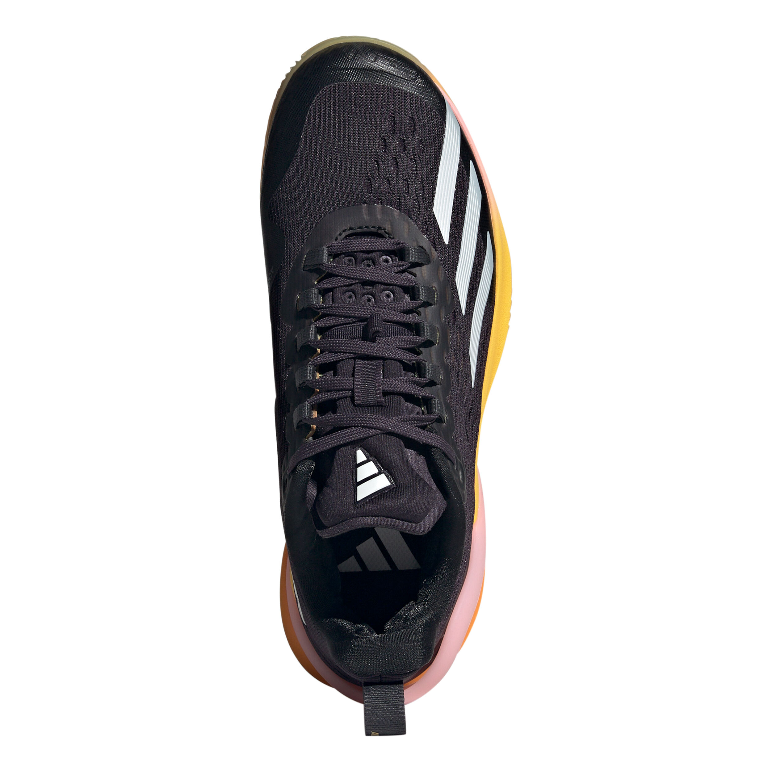 Adizero Cybersonic Sandplatzschuh Damen - Schwarz, Orange