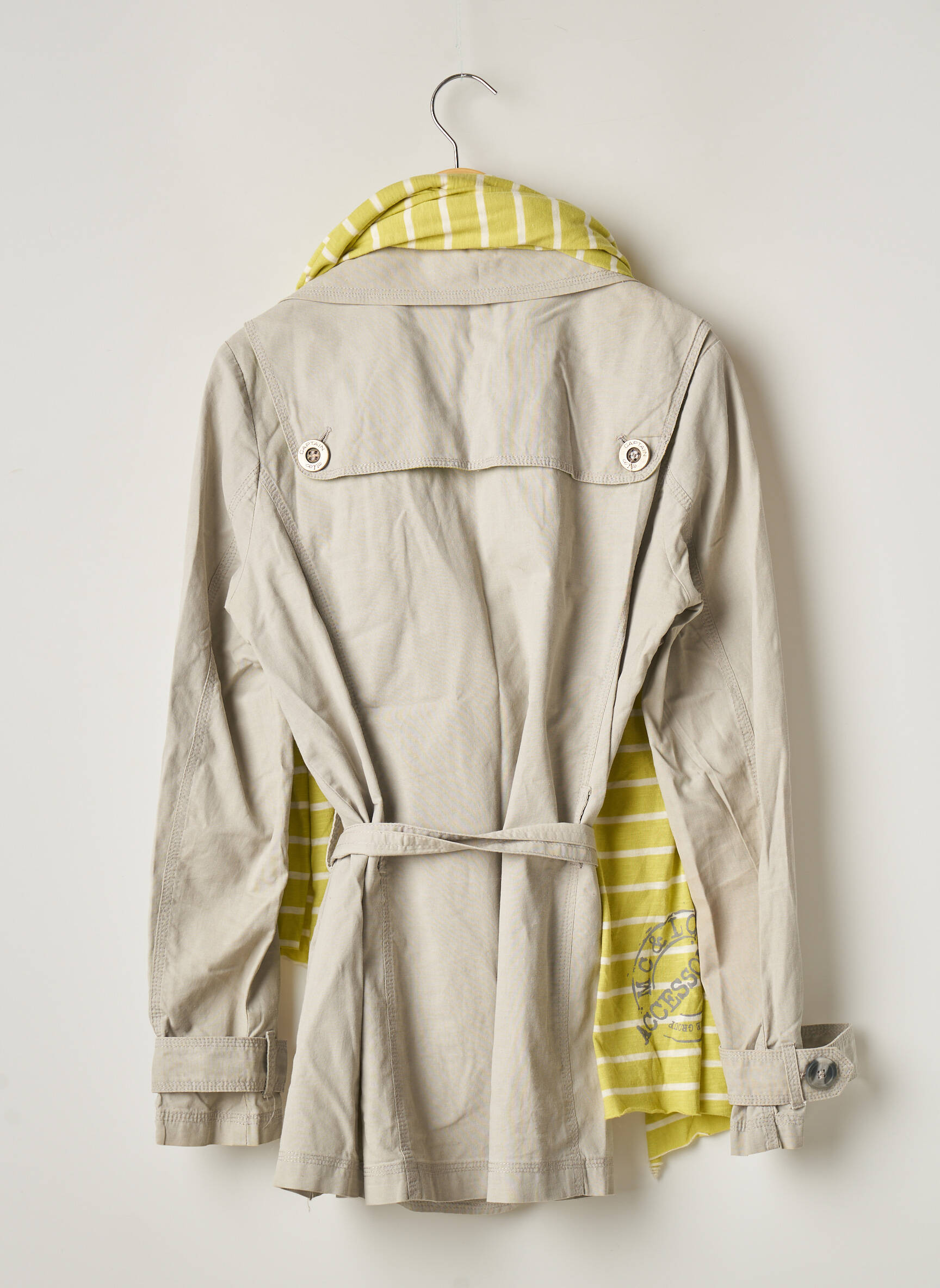 Miss Captain Trenchs Femme couleur gris