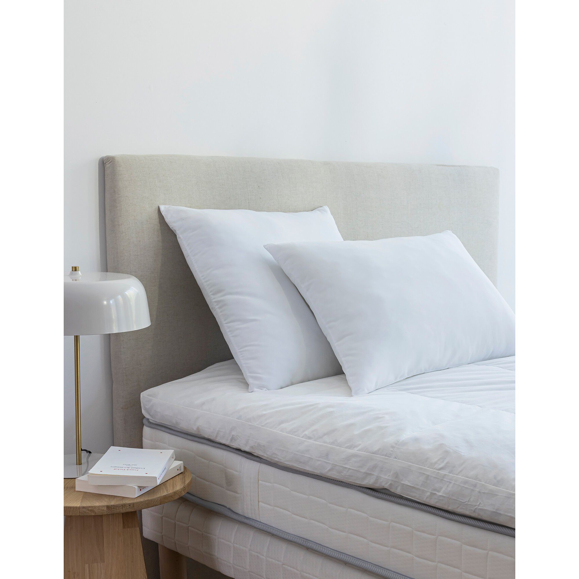 Oreiller microfibre confort moelleux