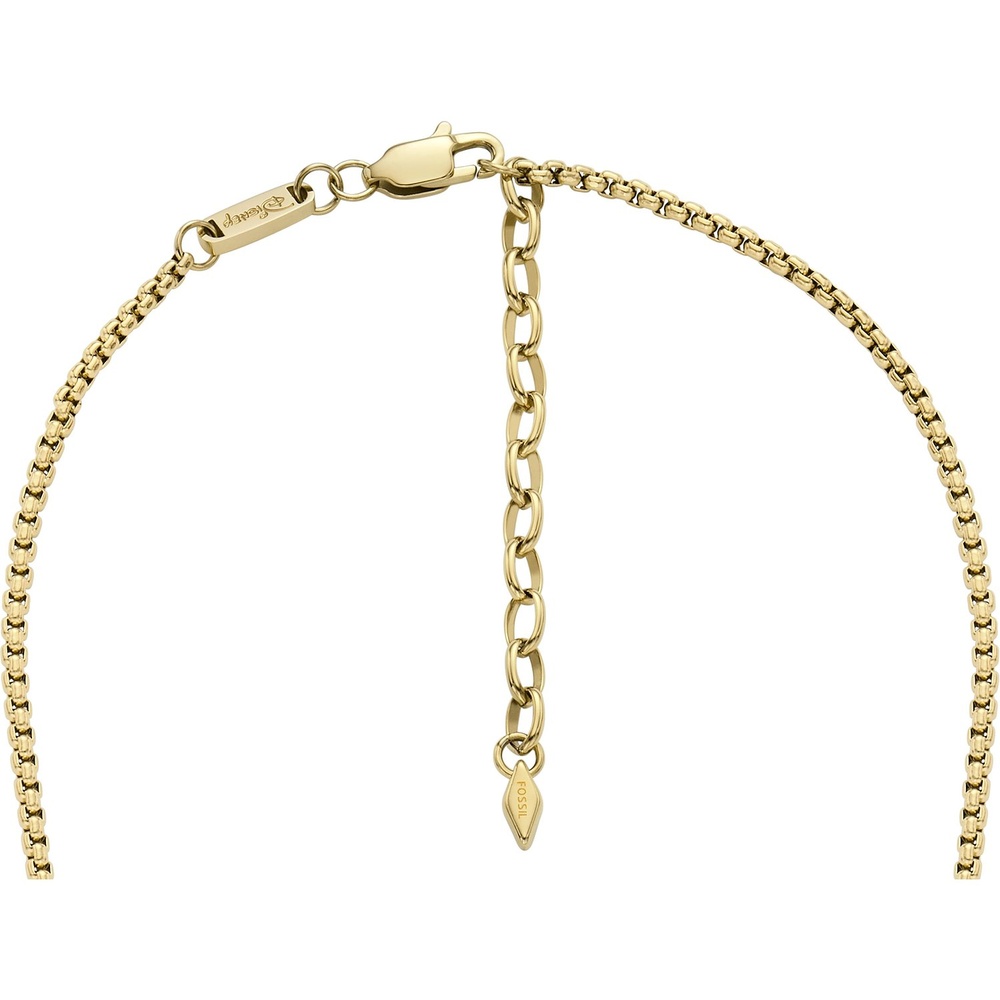 Fossil Chaînette Acier inoxydable collier
